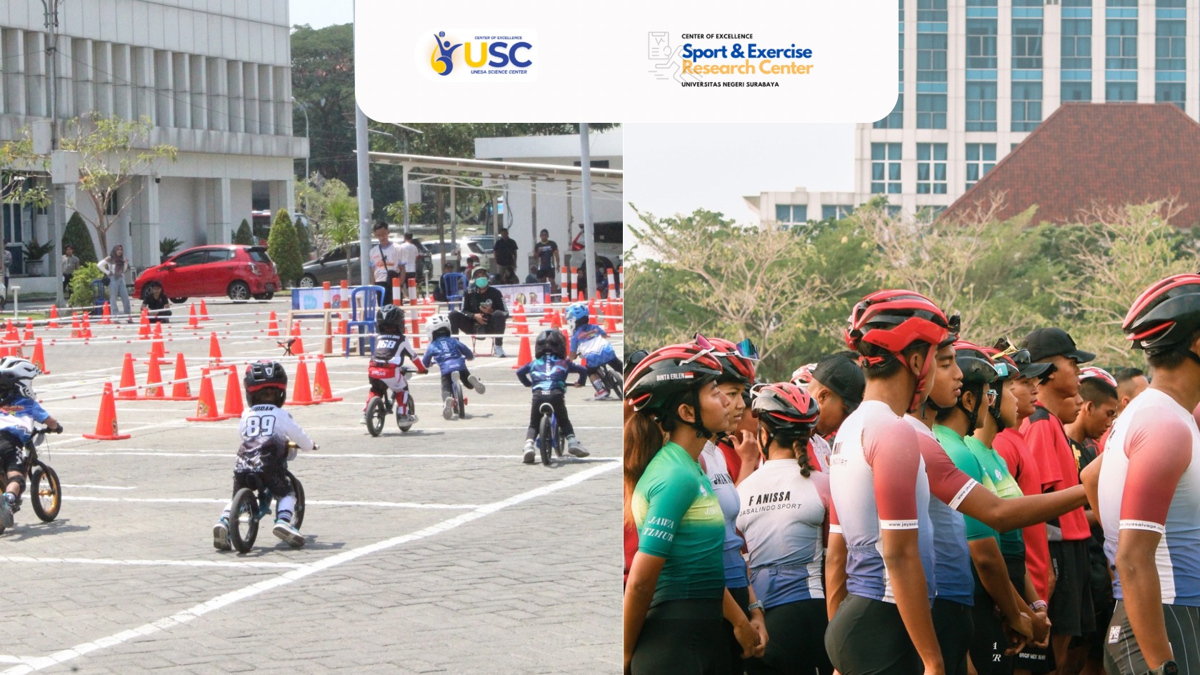 USC dan PUI PT SERC Sukses Gelar Event Triathlon Piala Panglima TNI & Piala Rektor Pushbike