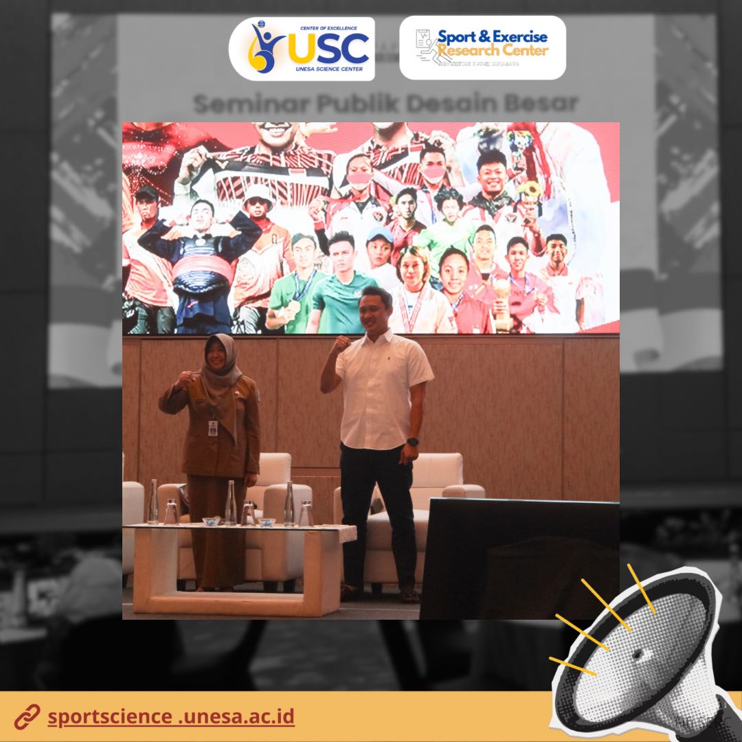 Bappenas dan PUI PT SERC UNESA Bersinergi dalam Seminar Publik Desain Besar Manajemen Talenta Nasional Bidang Olahraga