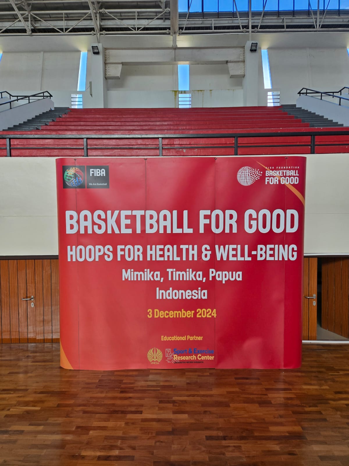 PUI Sport and Exercise Research Center Bekerja Sama dengan FIBA, Ajarkan “Basketball for Good” kepada Guru PJOK Papua