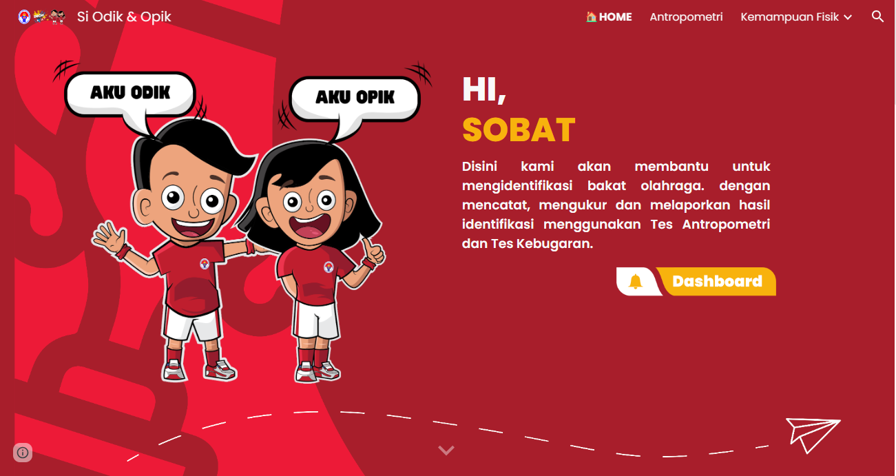 SIODIKOPIK? Website Identifikasi Bakat Peserta Didik di Indonesia. BUATAN TIM SERC